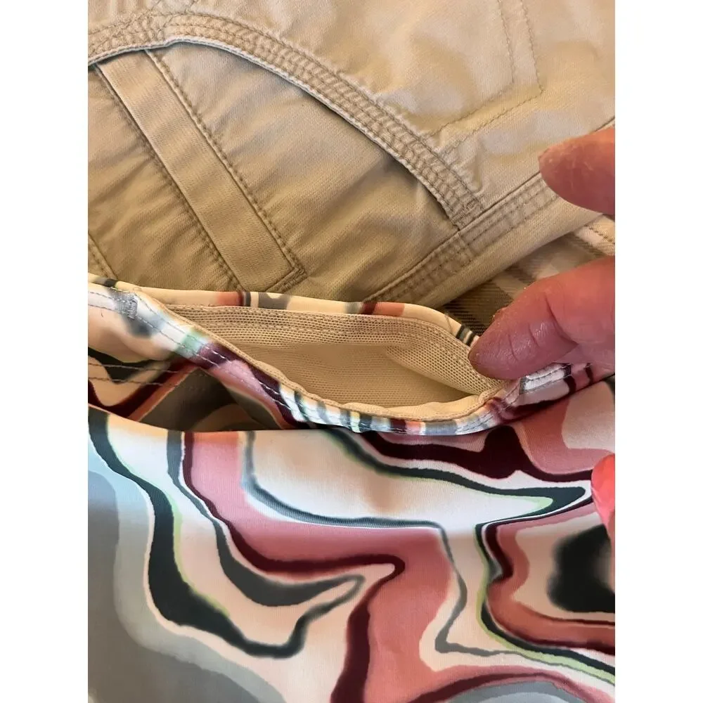 Athleta Ultimate Stash Pocket Printed 7
